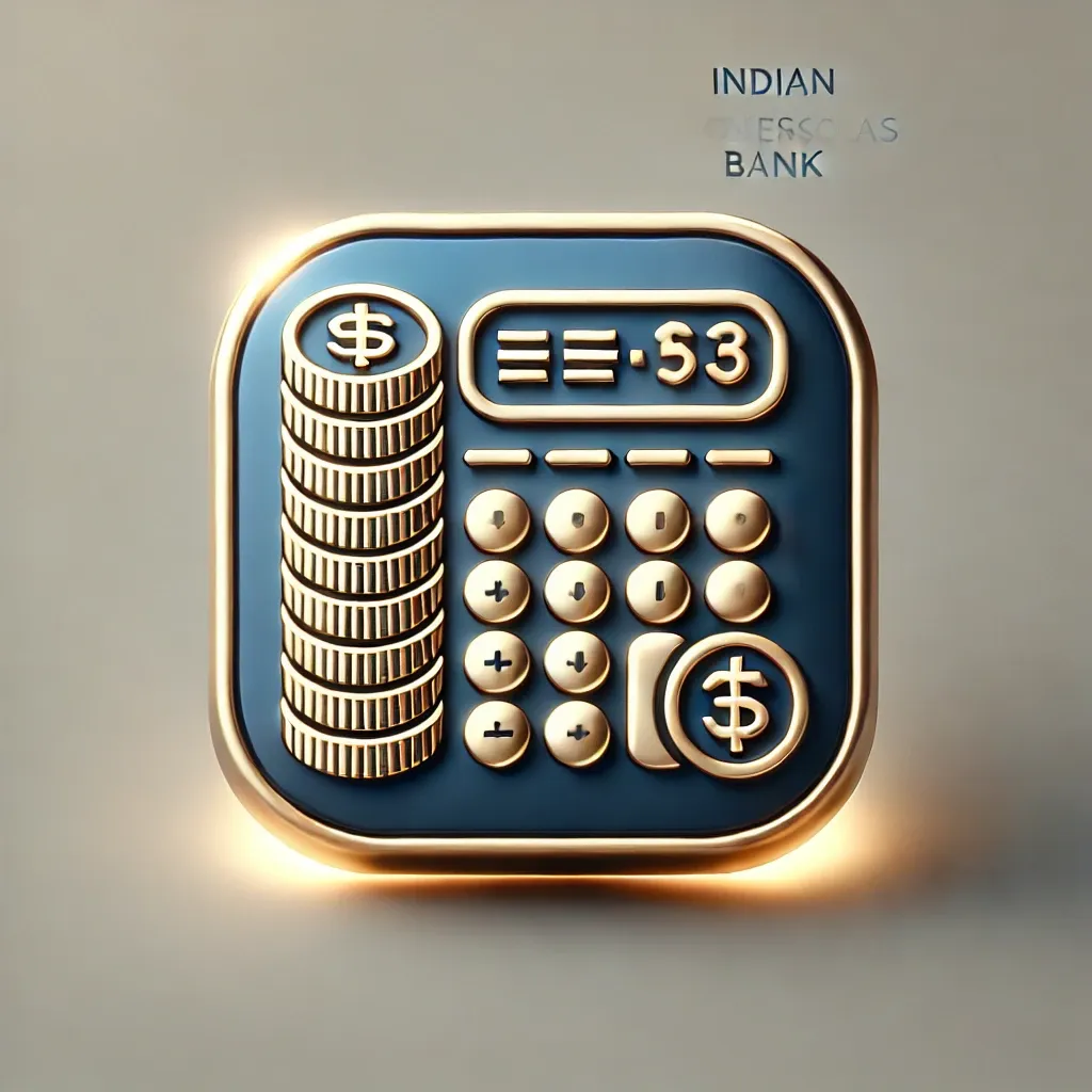 Indian Overseas Bank Fixed Deposit Calculator icon